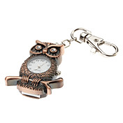32GB 2 in 1 Owl Schlüsselbund Uhr Shaped USB 2.0 Flash Drive U Disk Memory Stick USB-Laufwerk (braun)