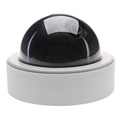 With Flashing RED Light Imitation Dome Security Camera 2500