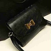 Élégant Mode Vintage Bow dentelle Side Mini bandoulière Lady