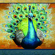 Impreso Animal Art Salon Royale IV por Mary Beth Griffin