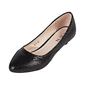 Simples de couro salto Flats Escritório / Carreira Flat Shoes (mais cores)