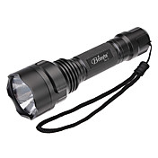 Brinyte XML-C8 Cree XML-T6 5-Mode LED Flashlight (800LM, 1x18650, Grau)