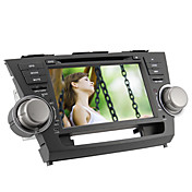 Pulgadas de coches reproductor de DVD para Toyota Highlander 8 (GPS, iPod, bluetooth, RDS)