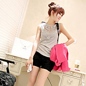 Women's Lace Crochet Splicing Shirt