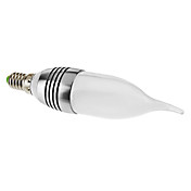 E14 3W 180-210LM 3000-3500K Warm White LED Light Bulb Candle (85-265V)