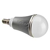 Dimmable E14 7W 630LM 6000-6500K Natural White Light LED Ball Bulb (220V)