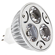 MR16 3W 240-270LM 2700-3000K Warm White Light LED Spot Bulb (AC/DC 12V)