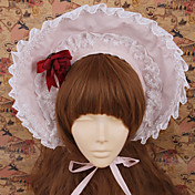 Handmade Light Pink coton doux Bonnet Lolita