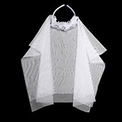 raso splendido / pizzo con la ragazza fiore velo da sposa strass / a fascia (0.986-ts005)