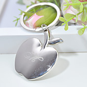 Personalizzati Portachiavi - Apple (Set 4 pezzi)