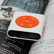 Reproductor de MP3 con función de podómetro (Naranja)