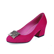 Elegant Leatherette Chunky Heel Pumps Party/Evening Shoes(More Colors)
