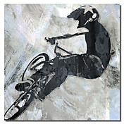 Printed Canvas Art People Twist and Shout I by Karen Williams with Stretched Frame