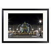 Framed Art Print Landscape Concorde by Sebastien Lory