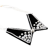 Charming Felt with Pearl Necklaces
