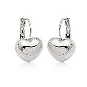Pretty Gold Plated Heart Cut Earrings More Colors