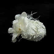 Stylish Lace/Satin With Pearl/Rhinestone Women's Fascinators