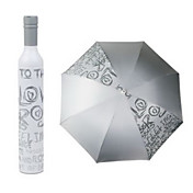 Creativo diseño de la botella Paraguas plegable