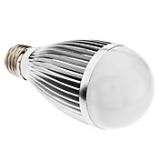 E27 8W 16x5630SMD 560-640LM 6000-6500K Natural White Light LED Ball Bulb (85-265V)