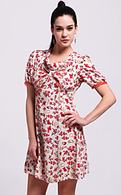 TS Sea Fun Print Slimming Dress