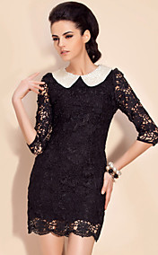 TS Pearl Embellished Lace Dress (More Colors)