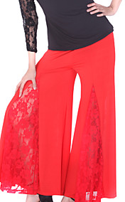 Dancewear viscose / kant modern moderne dans broek voor dames meer kleuren
