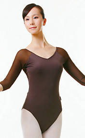 dacewear lycra 3/4-length ermet ballett leotards for damer flere farger