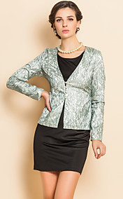 TS V Neck Lace Slim Blazer