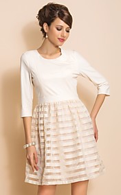 TS Jersey Top Nude Princess Dress