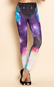TS Estrelas Gradiente Leggings Padrão