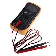  2,0 "-LCD-Digital-Multimeter mit Silikonhülle (1 * 6F22 enthalten)