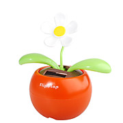  energía solar flip flap de plantas de flores