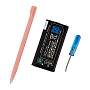  substituição bateria recarregável (840mah) + chave de fenda e stylus para Nintendo DSi