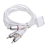  dados premium USB tarifação cabo av para ipod iphone 3GS,
