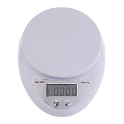  1.7" LCD Digital Kitchen Scale (5kg Max/1g Resolution)