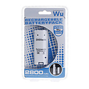  Rechargeable Battery Pack (2800mAh) for Wii Remote Controller