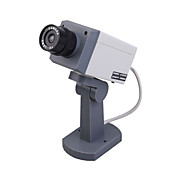  PIR Motion Activated Swivel Realistic Dummy Decoy Security Camera with Blinking LED (3*AA)