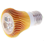  E27 3W 270lumen 3000k Warm White Light Lamp Bulb (85-265V)