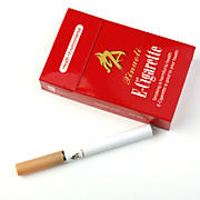  usb cigarette électronique rechargeable avec 6-recharges rouge