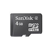  4GB SanDisk MicroSDHC Memory Card