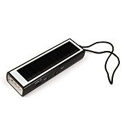  3-en-1 Cargador solar, linterna LED y radio FM para el iPhone