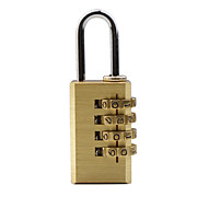  4-Digit Metal Combination Padlock