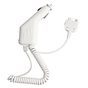  Car Charger with Coiled Cable for Apple iPad/iPad 2/iPhone 4 3G 3GS/iPod