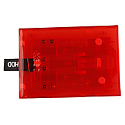  HDD Hard Disk Drive Case for Xbox 360 Slim (Transparent Red)