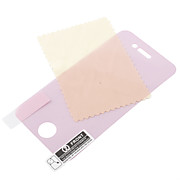  Protecteur d'écran pour 4 Apple iPhone avec un chiffon de nettoyage - rose clair