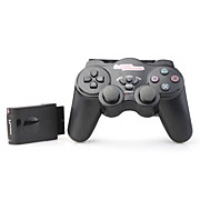  NJ206 2.4 Ghz RF Wireless Game Joypad for PS2 (Black)