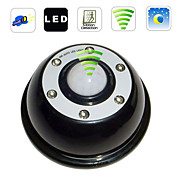  6pcs Super Bright White LED Light with Motion Detection, Emergency and Auto LED Light, Black