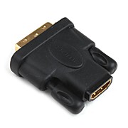  HDMI/F to DVI/M 25P Adapter (Black)
