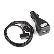  USB Data Cable and Car Charger For Samsung Galaxy Tab P1000