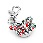  joli papillon pc de quartz trousseau montre (rouge)